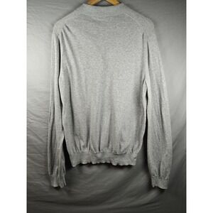 XL Jos. A. Bank Reserve Cotton Silk Blend Gray Collared Sweater‎